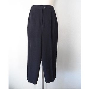 Vintage 90s High Waist, Pleated, Wide Leg Trousers